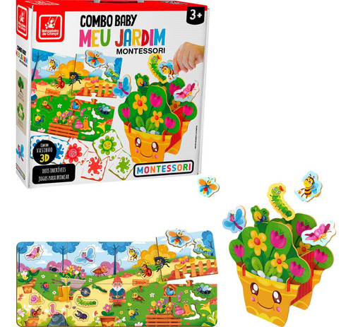 Combo Baby Meu Jardim Montessori Brincadeira De Criança 3