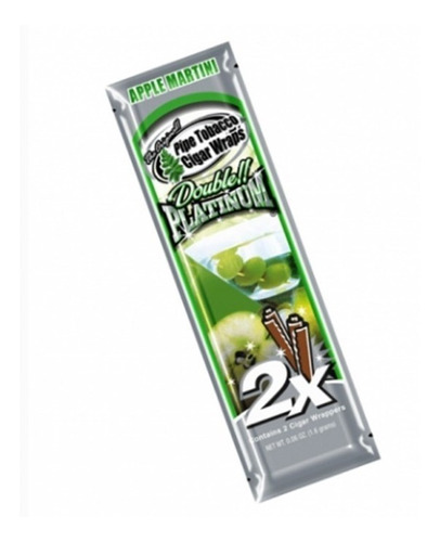 Papel Blunt Saborizadas Sedas Sabor Apple Martini Grow