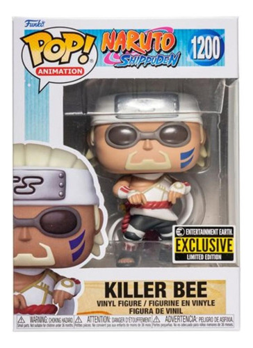 Killer Bee Exclusivo Ee Funko Pop Animation Naruto