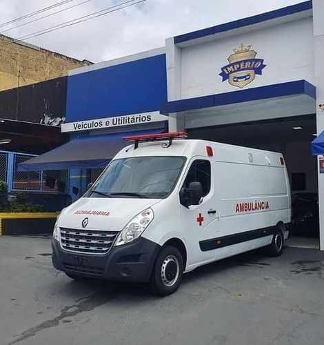Imagem 2 de 14 de Renault Master L3h2 - Ambulância - Uti