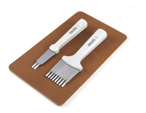Imagem 2 de 6 de Kit Essencial De Ferramentas Para Trabalho Manual Com Couro