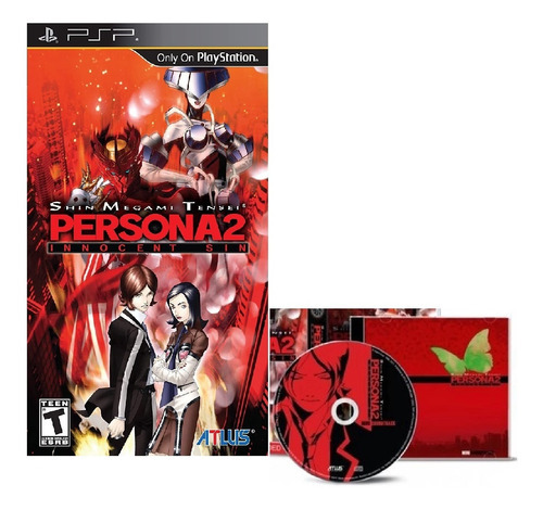 Juego Innocent Sin de Shin Megami Tensei Persona 2 para Sony Psp