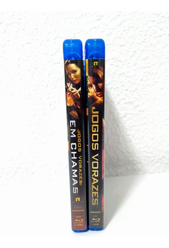 Jogos Vorazes 1 E Jogos Vorazes Em Chamas Blu-ray