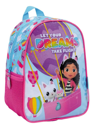 Mochila Gabbys Dollhouse Balloon 30cm Variedad Colores Febo