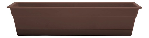Bloem Dura Cotta Window Box Jardinera Wtray 24 Chocolate Dcb