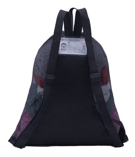 Imagen 2 de 4 de Morral Con Diseño Lateral De Red.
