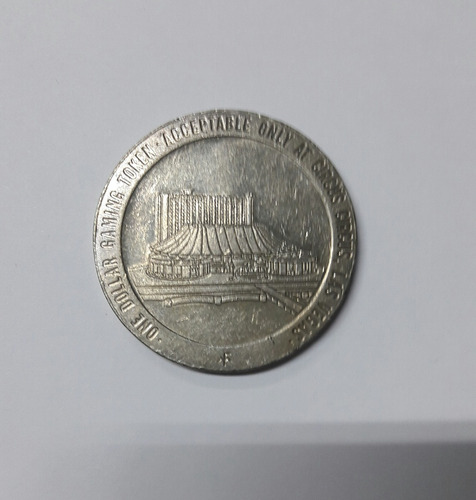 Token De Colección, Circus,circus. Casino. One Dollar. 1979. (Usado)