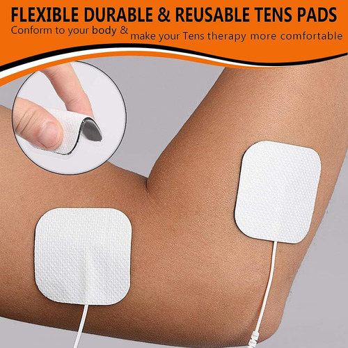 Tens Unidad De Electrodo Pots 40 Piezas, Almohadillas De Uni