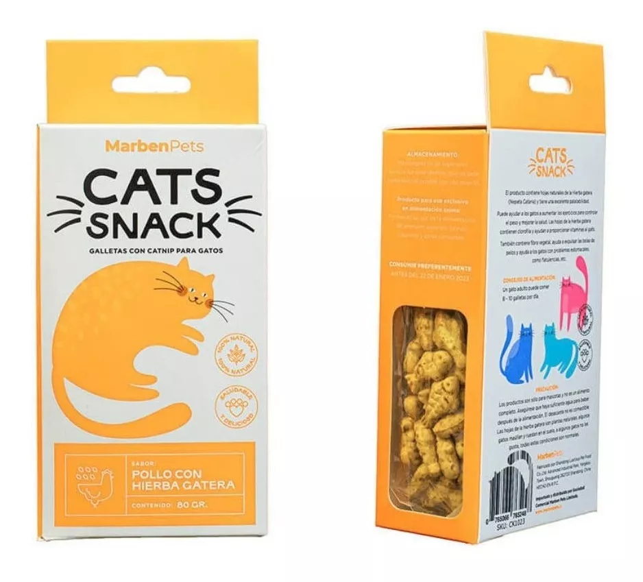 Tercera imagen para búsqueda de cats snack