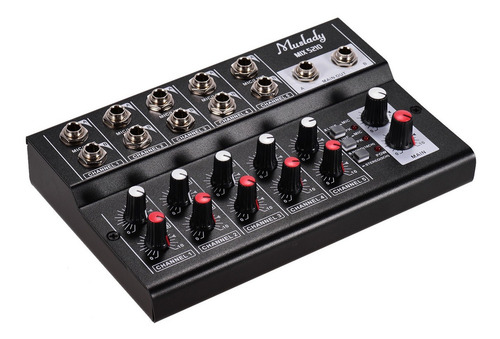 Muslady Mix5210 - Console De Mixagem De 10 Canais (dig Audio