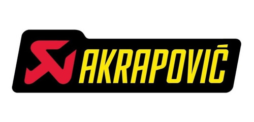 Sticker Akrapovic P-hst2al Metal Alta Temperatura