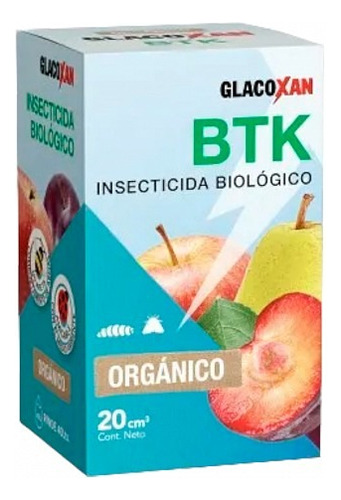 Glacoxan Btk Larvicida Biológico Orgánico 20cc