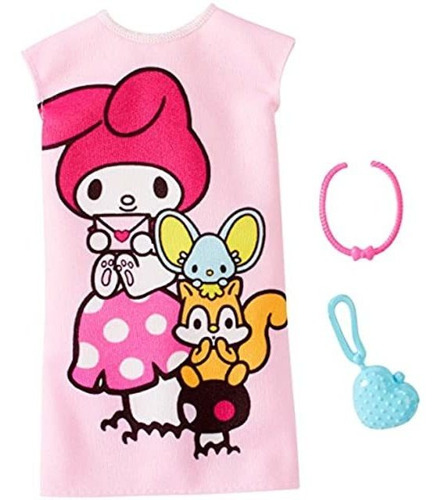   Hello Kitty My Melody Pink Dress Fashion Pack