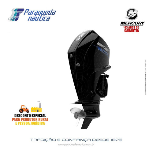 Motor De Popa Mercury 4 Tempos 300hp Xl V8 Dts Seapro