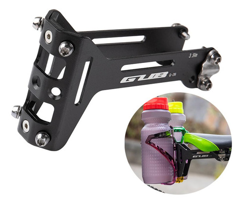 Solid Bike Water Bottle Cage Adapter Mount Bracket Extension