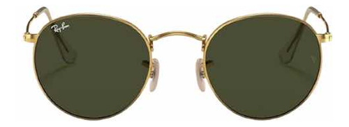 Lentes De Sol Ray Ban Round Metal Rb3447 59-21unisex Dorados