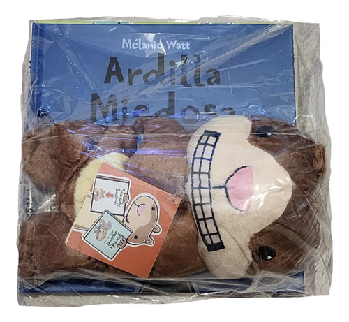 Ardilla Miedosa (pack) 2 Libros + Títere