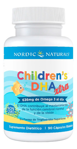 Nordic Naturals Childrens Dha Xtra 60 Caps Blandas