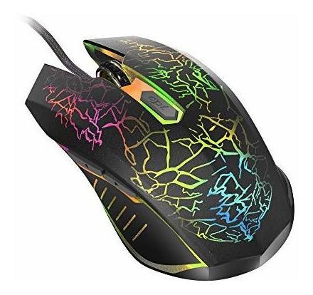 Mouse Para Juegos Bengoo Con Cable, Mouse Optico Para Comput