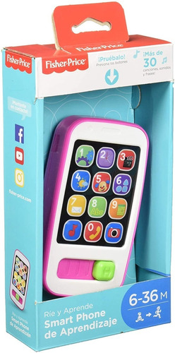 Smart Phone Rosa De Aprendizaje Fisher Price Original