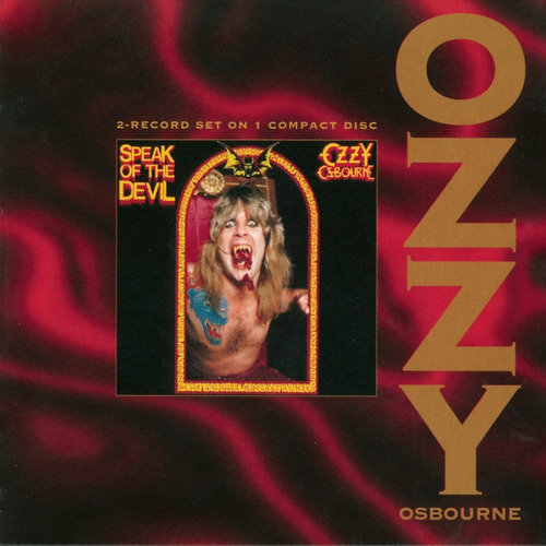 Ozzy Osbourne - Speak Of The Devil - Cd Importado. Nuevo