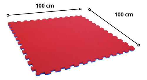 Tatami Piso Encastrable Goma Eva 100cmx100cmx3cm