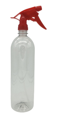 Atomizador Reforzado+botella Pet Transparente 1lt 100 Pzas