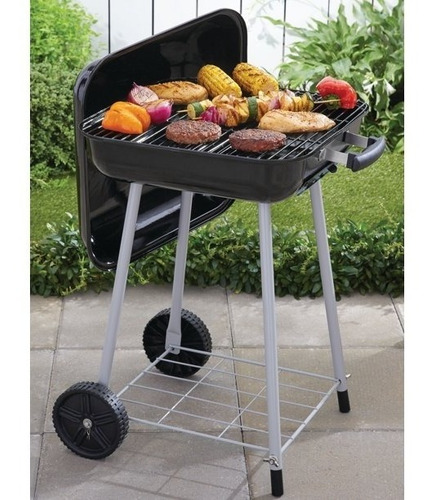 Asador De Carbon Expert Grill Con Ruedas Parrilla Para Asar