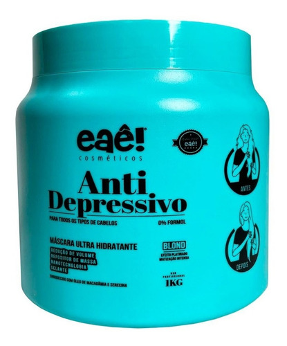 Reposição De Massa Antidepressivo Eae Matizador 1k