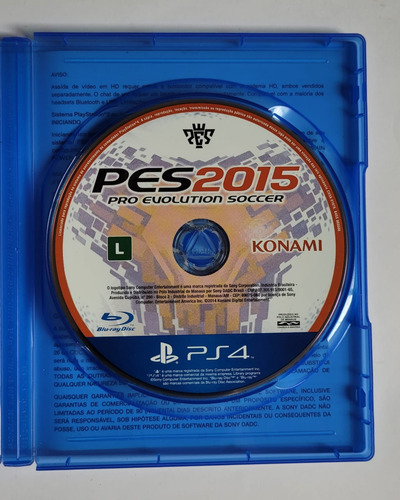 Pes 2015 - Ps4 (Usado)