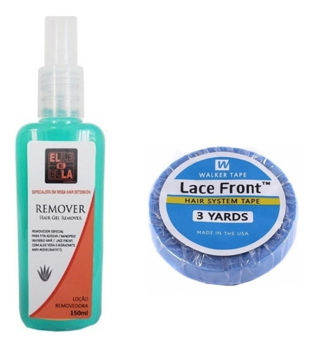 Removedor Mega Hair + Brinde Fita Adesiva Azul Prótese 3mts 