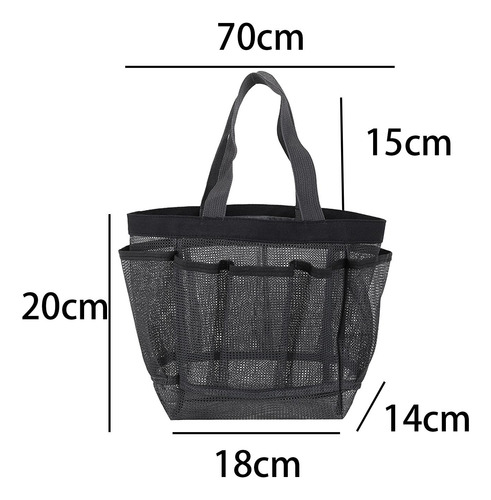 2 Cesta De Ducha De Malla, Bolsa De Almacenamiento, Bolso De