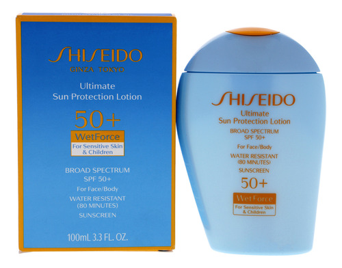 Loção De Proteção Solar Shiseido Wetforce Spf 50 Ultimate