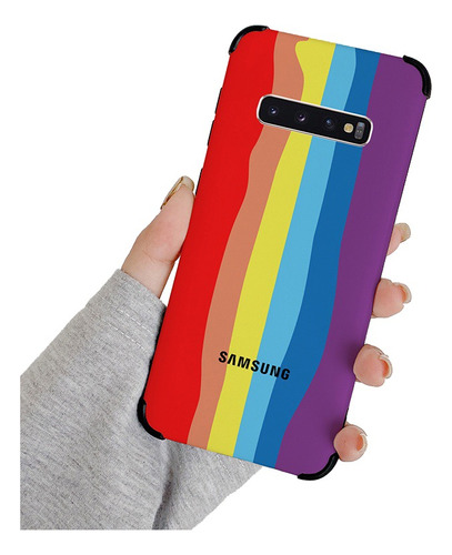 Carcasa S10 Plus  S10plus Carcasa Funda Arcoiris Colores