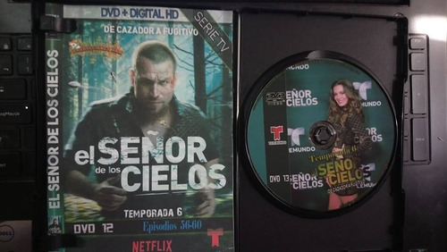 El Señor De Los Cielos Dvd Temporadas 5-6 Y 7 + Envio Full