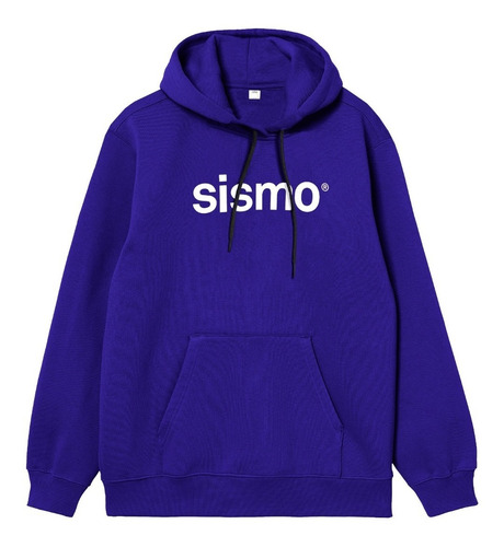 Buzo Sismo Nuevo Authentic Hood Oversize Frisa Violet 2273