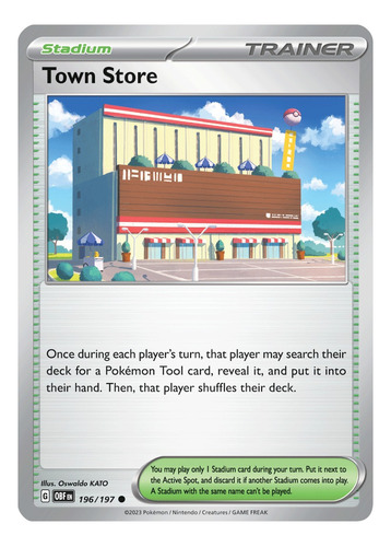 Cartas Pokemon Town Store Español