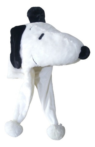 Gorro Peluche De Snoopy Original Excelente Calidad