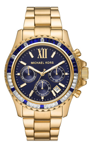 Michael Kors Womens Everest Reloj De Cuarzo Con Correa De Ac