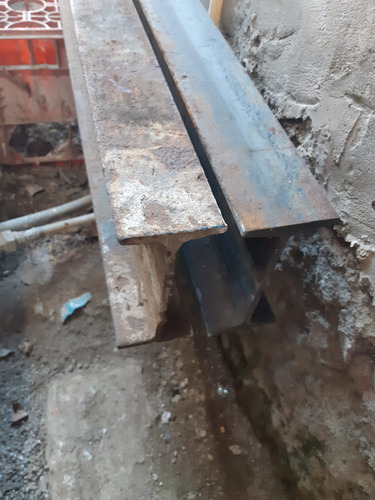 Perfil Doble T 16 Cm X 3,10 Metro X Ala De 7,4 X 8 Mm Espeso (Usado)