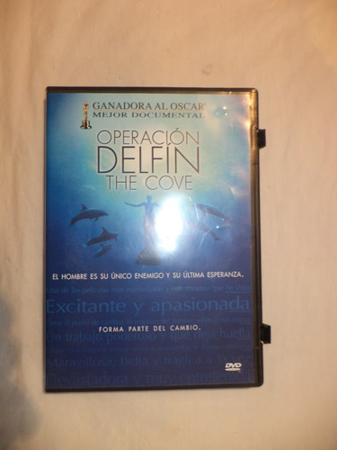 Dvd. Operación Delfín (the Cove). Oscar