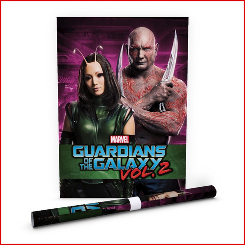 Poster Película Guardianes De La Galaxia Vol.2 #34 - 40x60cm