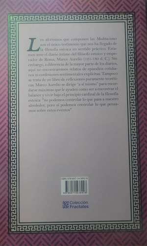Meditaciones Marco Aurelio Colección Fractales Emu