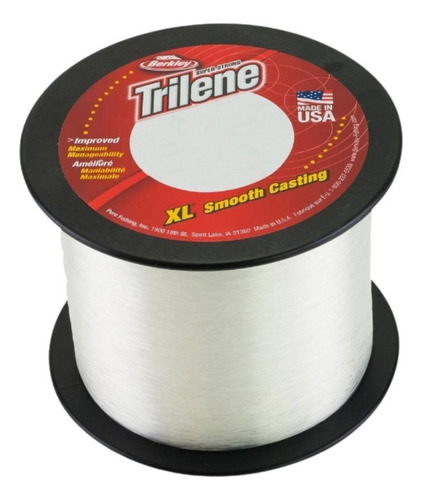 Linha Monofilamento Berkley Trilene Xl Cristal Cor Cristal 0,28 Mm