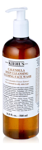 Kiehls Jabón Facial Espumoso De Limpieza Profunda De Calé.