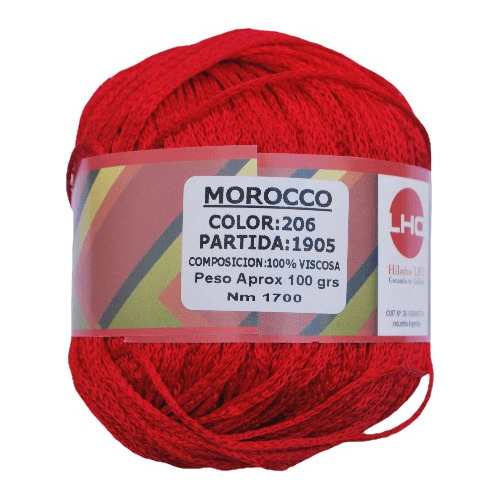Hilo Morocco X 100gr (pack X 5 Surtidos)