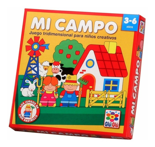 Mi Campo Juego De Mesa Didáctico Original Ruibal