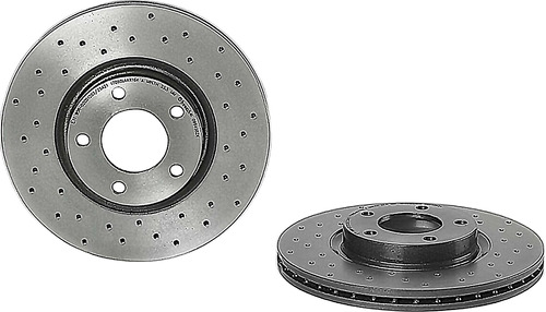 Jgo 2 Discos Hiperventilados Delanteros Mazda 5 12/15 Brembo