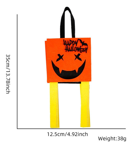 Bolsa De Dulces De Halloween, Bolsa Para Pedir Cuadrado