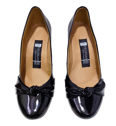 Imagen 9 de 9 de Zapato Tacon Puente 6cm Nudo Comodo Durable J Villegas